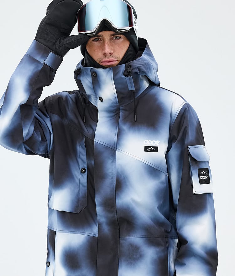 Adept Snowboardjacke Herren Dark Blue Tiedye, Image 4 of 9