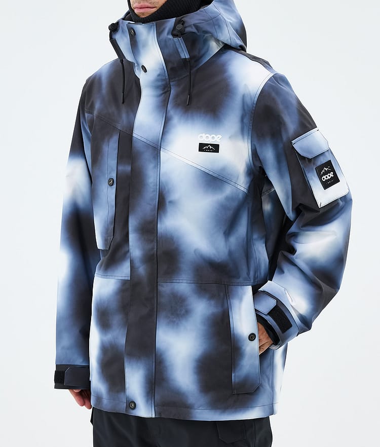 Adept Snowboardjacke Herren Dark Blue Tiedye, Image 7 of 9