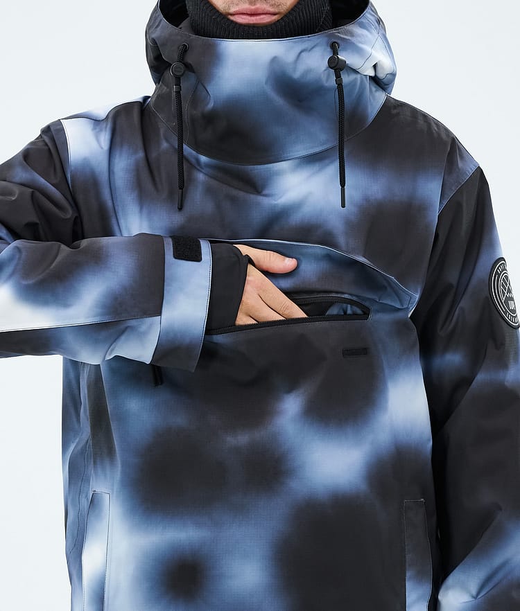 Blizzard Snowboardjakke Herre Dark Blue Tiedye, Image 8 of 8