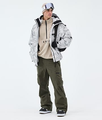 Spartan Snowboard Outfit Men Fakewood/Olive Green