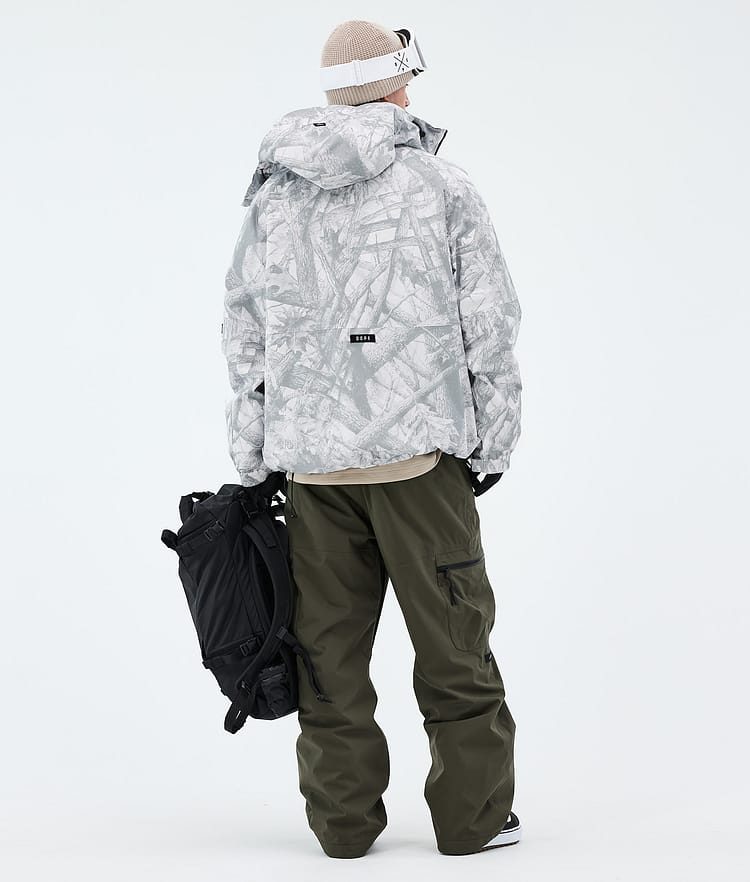 Spartan Snowboard Outfit Men Fakewood/Olive Green, Image 2 of 2