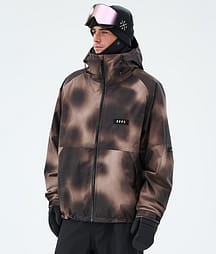 Dope Spartan Ski jas Heren Brown Tiedye