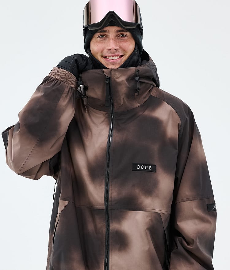 Spartan Snowboard jas Heren Brown Tiedye, Image 4 of 8
