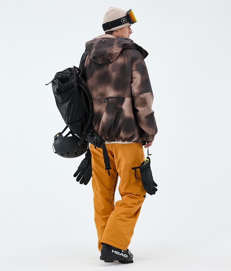 Spartan Ski Outfit Men Brown Tiedye/Light Rust, Image 2 of 2