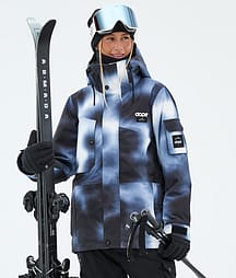 Dope Adept W Ski Jacket Women Dark Blue Tiedye