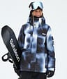 Adept W Bunda na Snowboard Dámské Dark Blue Tiedye