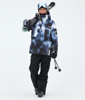 Adept W スキーウェアセット レディース Dark Blue Tiedye/Blackout