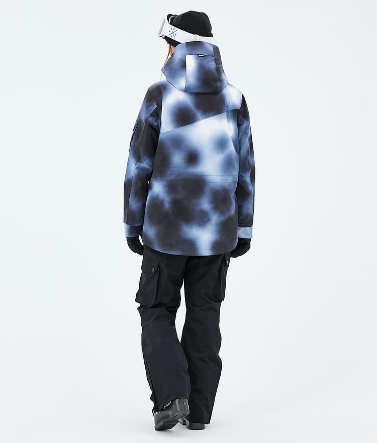 Adept W Ski jas Dames Dark Blue Tiedye, Image 3 of 9