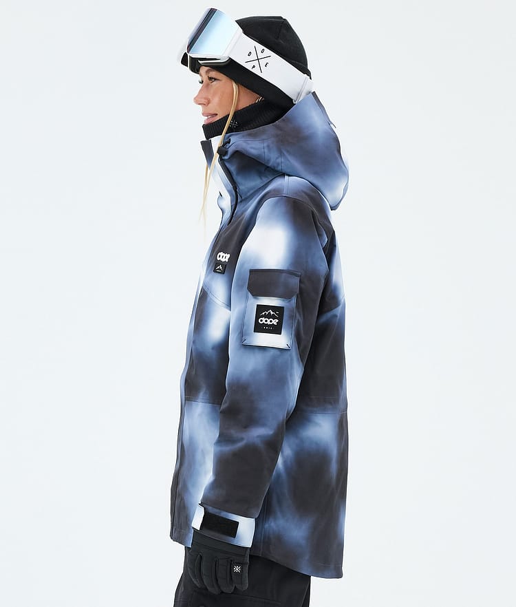 Adept W Ski jas Dames Dark Blue Tiedye, Image 5 of 9