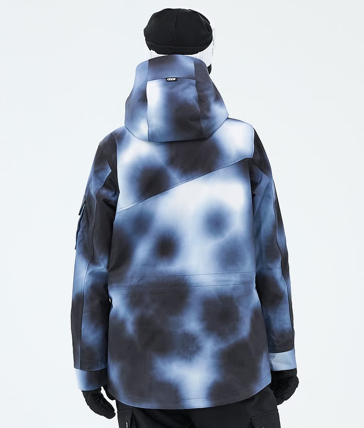 Adept W Ski jas Dames Dark Blue Tiedye, Image 6 of 9