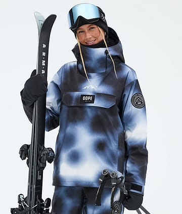 Blizzard W Ski Jacket Women Dark Blue Tiedye