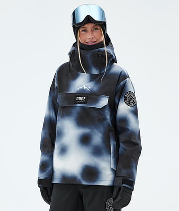 Blizzard W Snowboard Jacket Women Dark Blue Tiedye