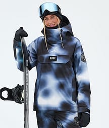 Dope Blizzard W Snowboard jas Dames Dark Blue Tiedye