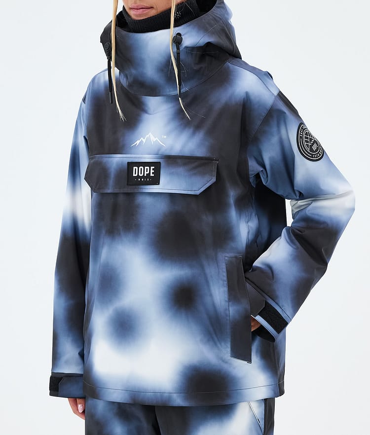 Blizzard W Snowboard Jacket Women Dark Blue Tiedye, Image 7 of 8