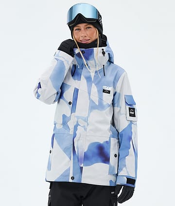 Adept W Skijacke Damen Blue Ice
