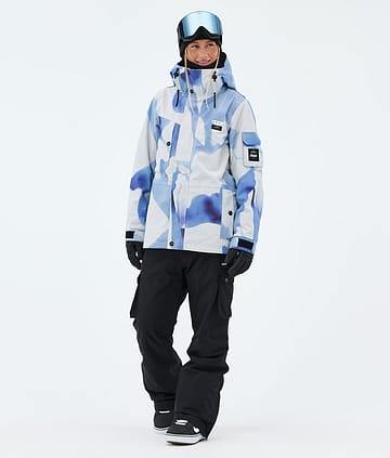 Adept W Snowboard Outfit Dame Blue Ice/Blackout