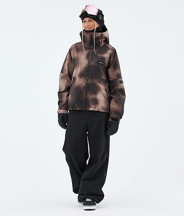 Spartan W Outfit Snowboard Femme Brown Tiedye/Black