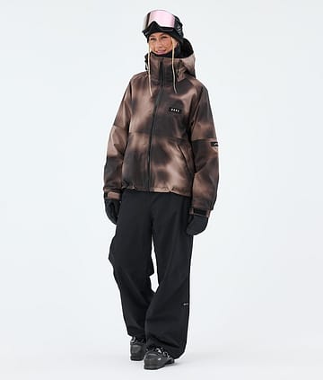 Spartan W Outfit de Esquí Mujer Brown Tiedye/Black