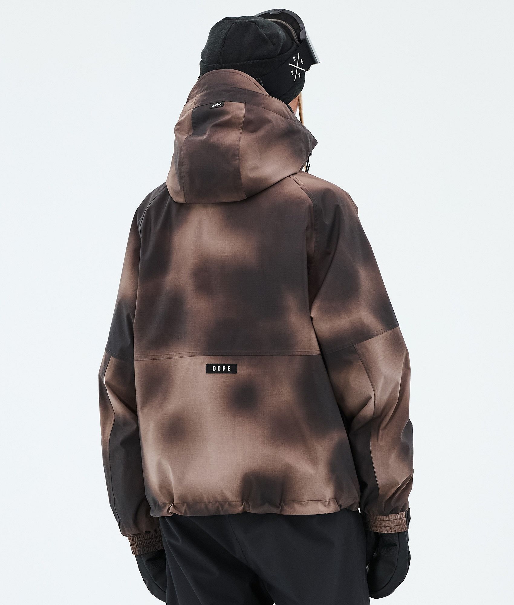Dope Spartan W スノーボードジャケット レディース Brown Tiedye