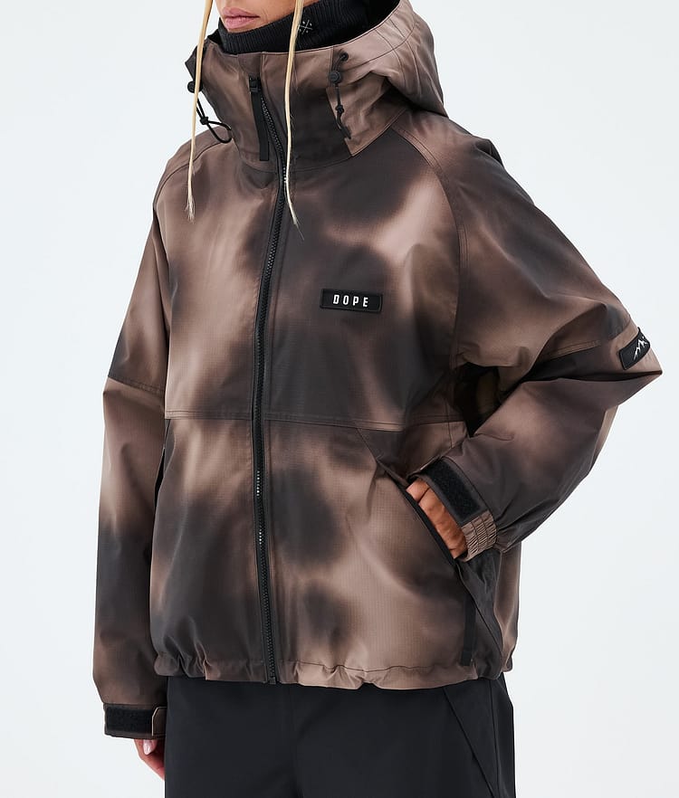 Spartan W Ski Jacket Women Brown Tiedye, Image 7 of 8