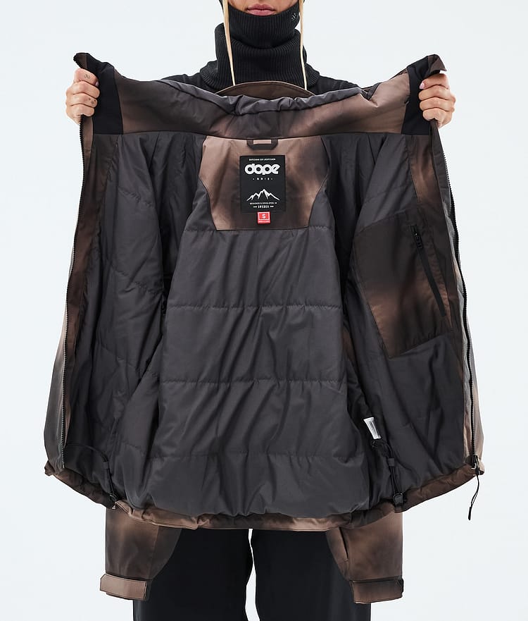 Spartan W Ski Jacket Women Brown Tiedye, Image 8 of 8