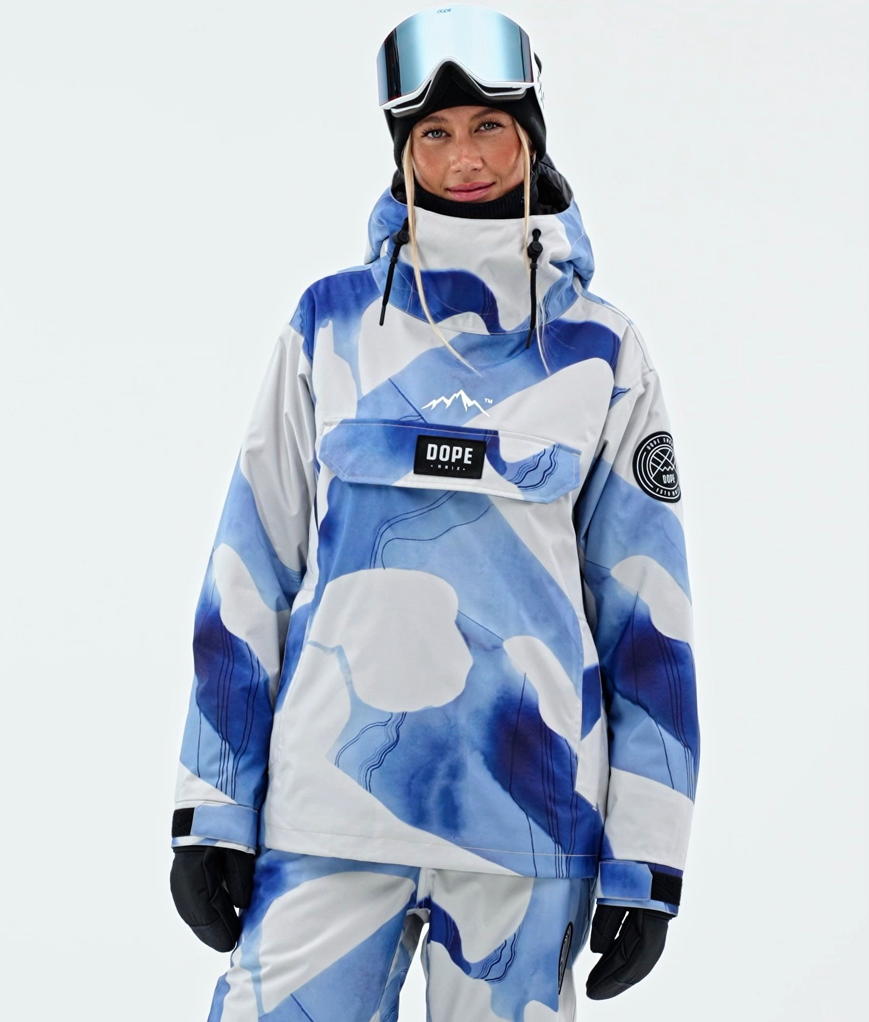 Dope Blizzard W スノーボードジャケット レディース Blue Ice