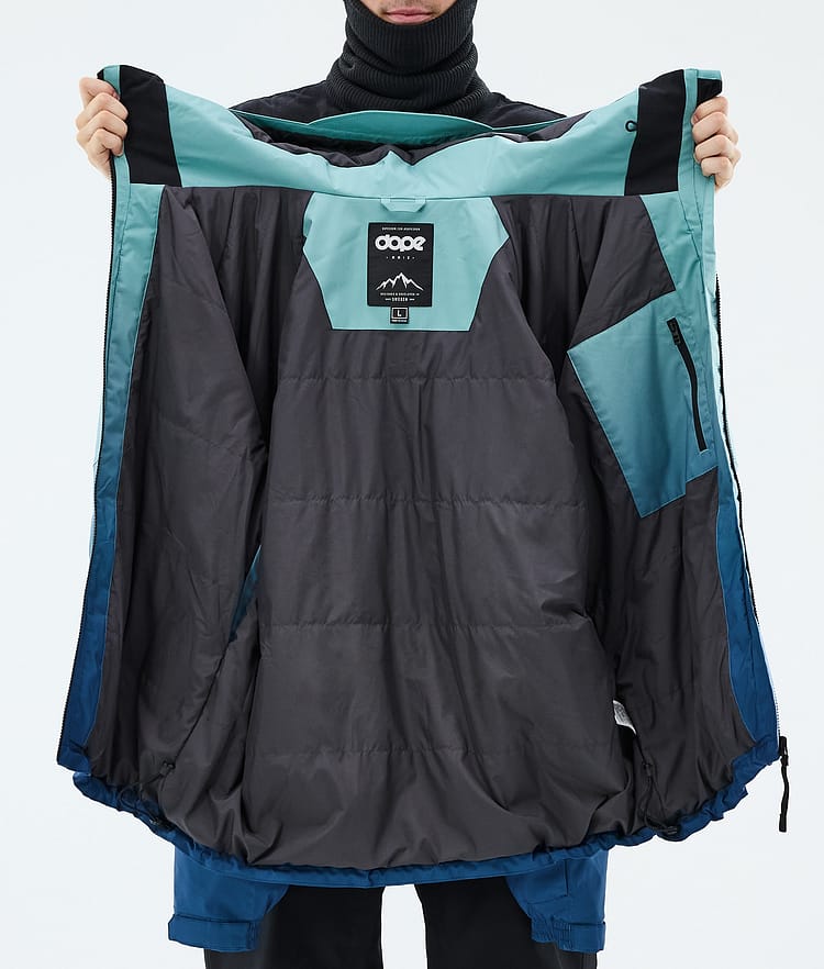 Spartan Snowboard jas Heren Spectra Turquoise, Image 8 of 8