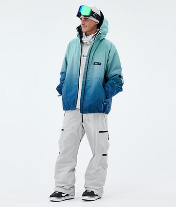 Spartan Snowboard Outfit Heren Turquoise/Light Grey