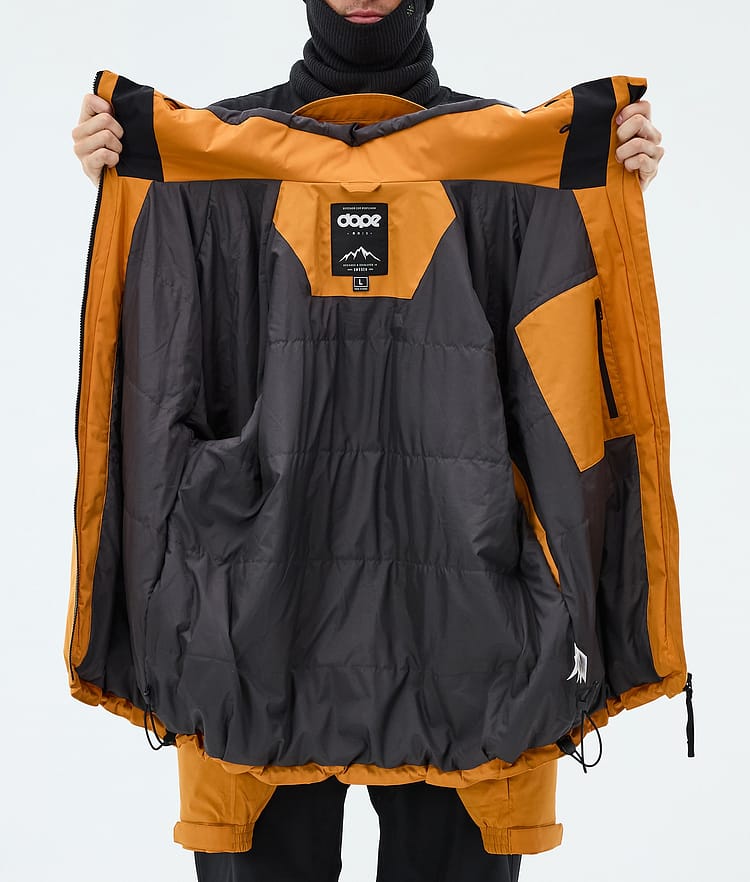 Spartan Snowboardjacka Herr Light Rust, Image 8 of 8