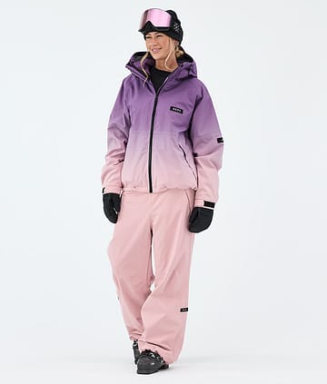 Spartan W Laskettelu Outfit Naiset Plum/Soft Pink