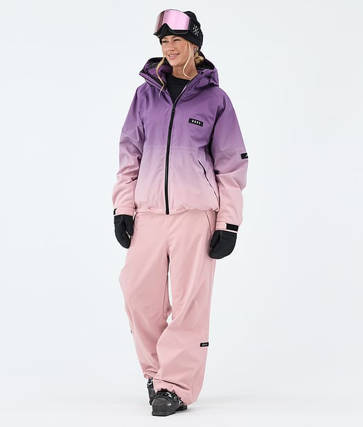Spartan W Ski Outfit Plum/Soft Pink