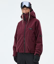 Dope Spartan W Veste Snowboard Femme Burgundy
