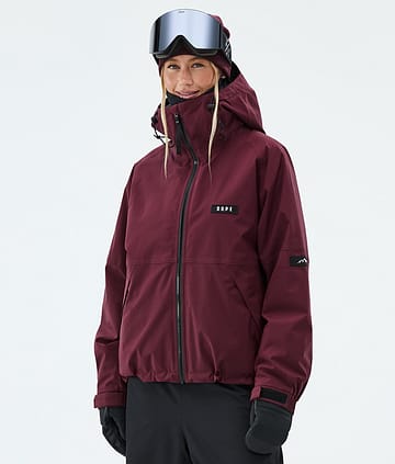 Spartan W Ski Jacket Women Burgundy