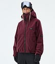 Dope Spartan W Ski Jacket Women Burgundy
