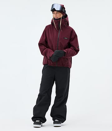 Spartan W Outfit Snowboard Femme Burgundy/Black