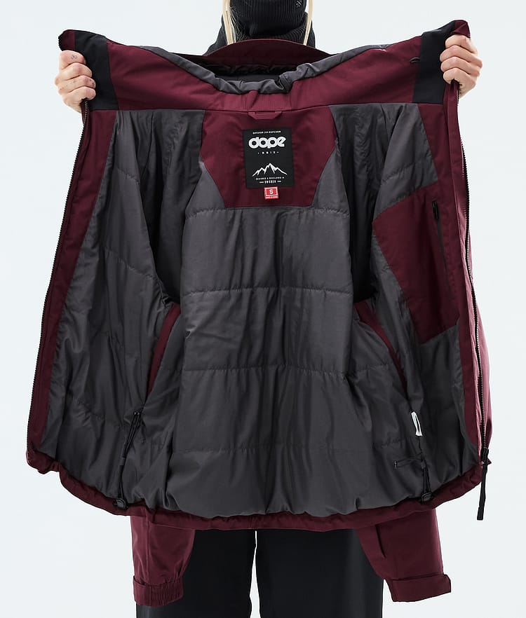 Spartan W Veste Snowboard Femme Burgundy, Image 8 of 8
