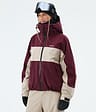 Spartan W Bunda na Snowboard Dámské Burgundy/Sand