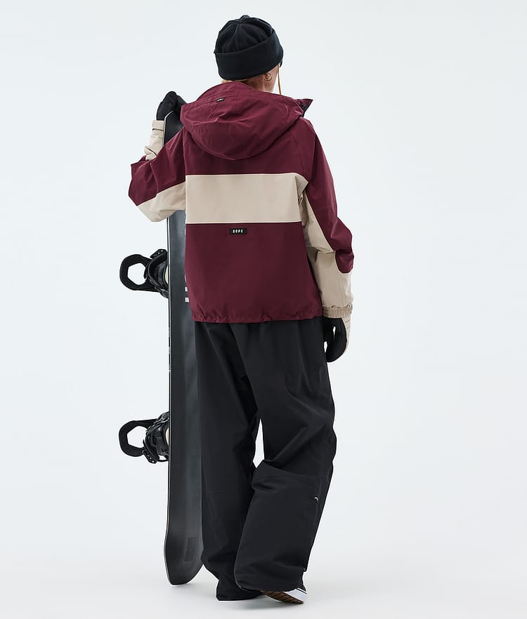 Spartan W Outfit Snowboard Femme Burgundy/Sand/Black, Image 2 of 2