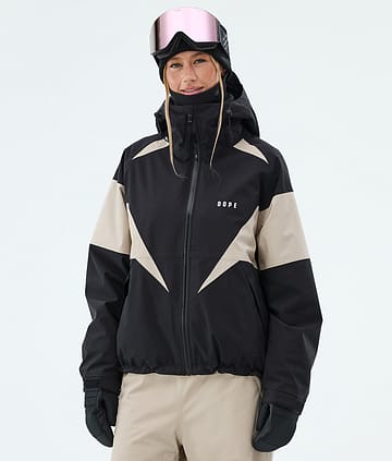 Spartan W Snowboard Jacket Women Black/Sand