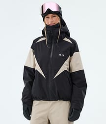Dope Spartan W Veste de Ski Femme Spike Black/Sand