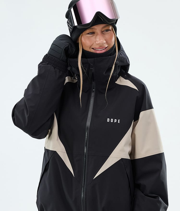 Spartan W Ski Jacket Women Spike Black/Sand, Image 4 of 8