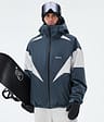 Spartan Snowboard jas Heren Metal Blue/Light Grey