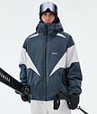 Dope Spartan Ski Jacket Men Spike Metal Blue/Light Grey
