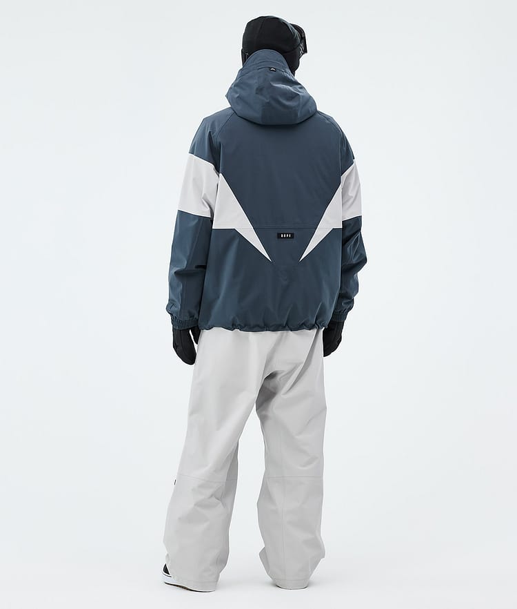 Spartan Snowboardjacka Herr Spike Metal Blue/Light Grey, Image 3 of 8