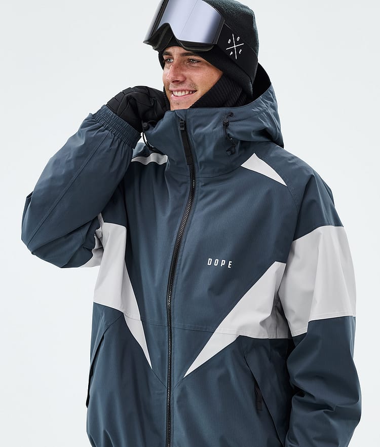 Spartan Snowboardjacka Herr Spike Metal Blue/Light Grey, Image 4 of 8