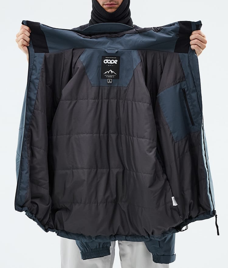 Spartan Ski Jacket Men Spike Metal Blue/Light Grey, Image 8 of 8