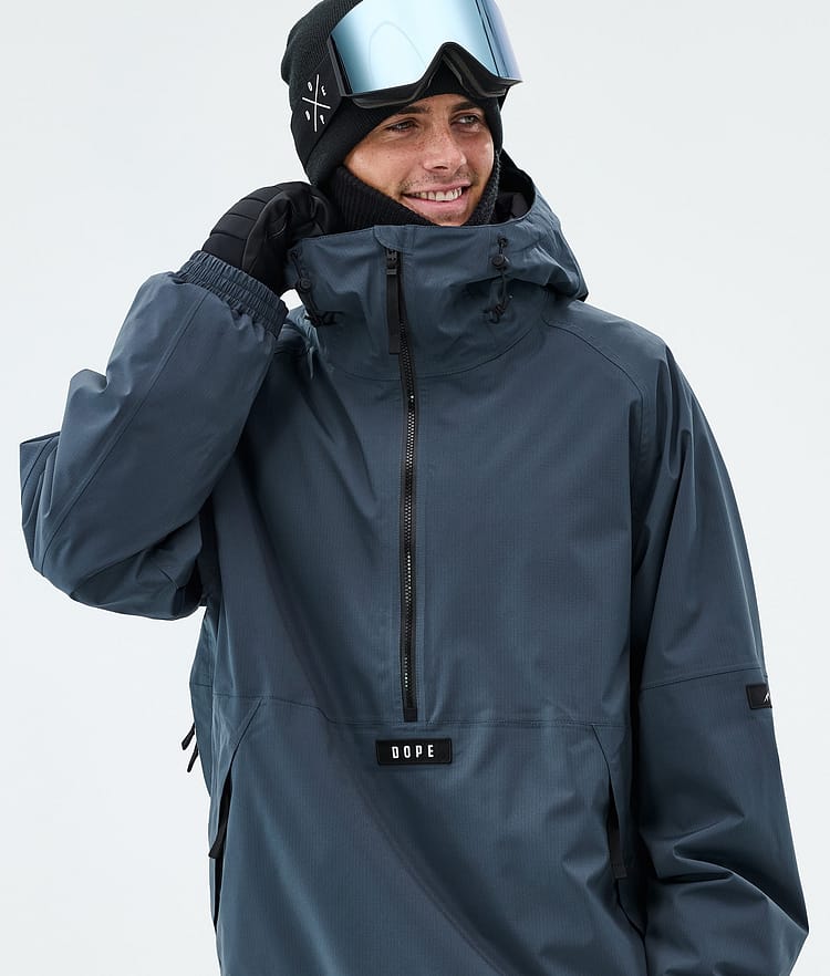 Arnok Snowboard Jacket Men Metal Blue, Image 4 of 8