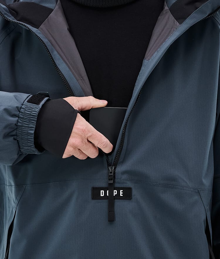 Arnok Ski Jacket Men Metal Blue, Image 8 of 8