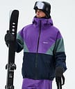 Dope Spartan Ski Jacket Men Sport Vivid Purple/Atlantic/Dark Blue