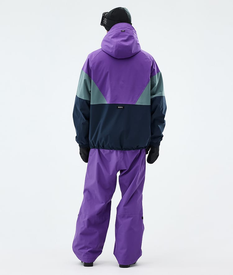Spartan Ski Jacket Men Sport Vivid Purple/Atlantic/Dark Blue, Image 3 of 8